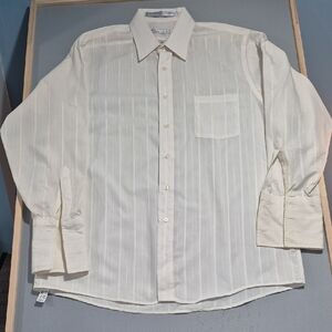 Van Heusen Editions Ivory Dress Shirt for Men